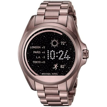 michael kors access bradshaw sable tone smartwatch|Michael Kors bradshaw smartwatch battery.